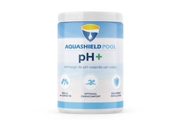 Aquashield Pool Aquashield pool ph plus granulaat 1 kg, pot, Verzenden, Nieuw