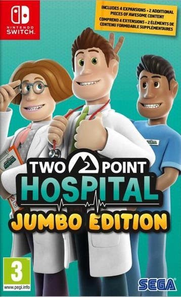 Two Point Hospital - Jumbo Edition Switch Morgen in huis!, Ophalen of Verzenden, Zo goed als nieuw, Vanaf 3 jaar