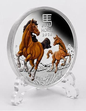 Australië. 1 Dollar 2026 – Lunar Series III: Year of the