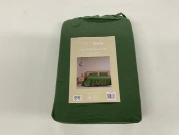 Online veiling: Fresh Dekbedovertrek, tweepersoons, Moss, Nieuw