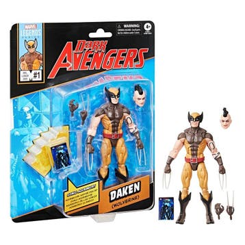 Dark Avengers Marvel Legends Action Figure Daken (Wolveri..., Ophalen of Verzenden, Nieuw