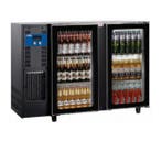 Barkoelkast met 2 Glazen Deuren | 375 Liter | 145.5x56.5x..., Verzenden, Nieuw in verpakking