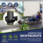 Klemluifel - Balkon luifel - Verticale luifel - 150x310 cm -, Verzenden, Zo goed als nieuw