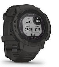 Garmin Instinct 2 45 mm zwart met een zwart siliconen, Verzenden, Gebruikt
