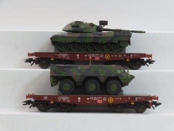 Märklin, 4MFOR H0 - 48714/48710 - Modeltrein goederenwagon, Nieuw