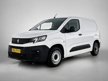 Peugeot Partner 1.2 Benzine 111PK Euro6 Premium, Stof, Gebruikt, Overige brandstoffen, Wit