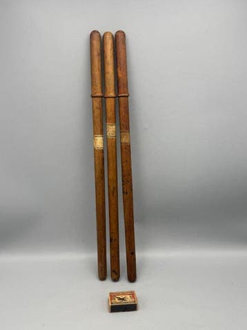 Twee G.H. Zeal London petroleumtest-thermometers – Aniline