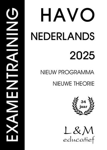 9789054894544 Examentraining Havo Nederlands 2025, Verzenden, Zo goed als nieuw, Gert P. Broekema