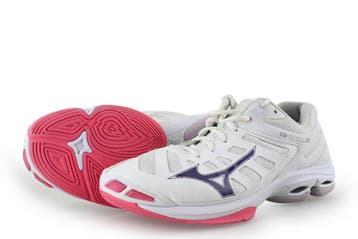 Mizuno Sportschoenen in maat 42 Wit, Verzenden, Zo goed als nieuw, Mizuno, Wit