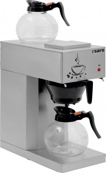 Koffiemachine ECO | 2x 1.8L | 2kW | 205x385x435(h)mm Saro, Verzenden, Nieuw in verpakking