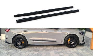 Side Skirts Diffuser voor Audi E-tron S line, Auto diversen, Ophalen of Verzenden