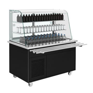 GGM Gastro | Buffet gekoeld DANZIG - 1600mm - met gekoelde |, Verzenden
