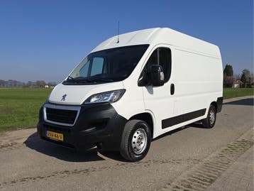 Peugeot Boxer 333 2.0 BlueHDI L2H2 Pro, Stof, Gebruikt, Wit, Onderhoudsboekje
