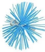 Schoorsteen Nylonborstel rond Ø 250 mm, Ophalen of Verzenden, Nieuw