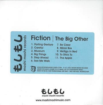 cd card - Fiction - The Big Other (PROMO), Verzenden, Zo goed als nieuw