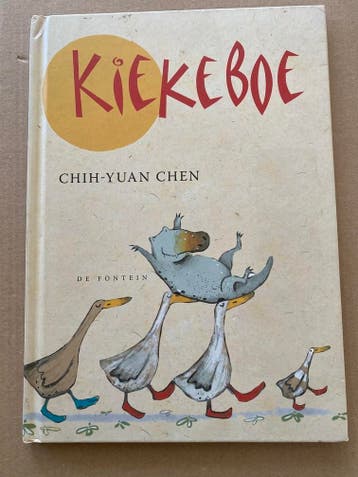 Kinderboek - Kiekeboe Je Bepaald zelf wie of wat je wil zijn, Verzenden, Zo goed als nieuw, Fictie algemeen, 5 of 6 jaar