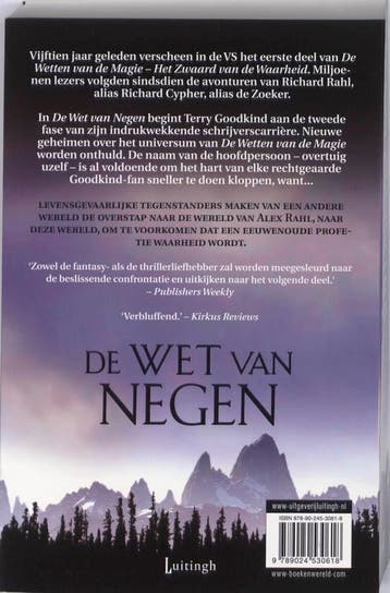 De Wet van Negen / De wetten van de magie / 12 9789024530618, Boeken, Verzenden, Gelezen, Terry Goodkind