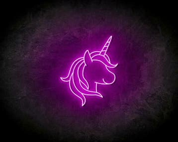 EENHORN neon sign - LED neon reclame bord, Verzenden