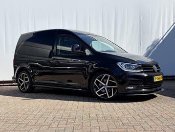Volkswagen Caddy 2.0 TDI L1H1 BMT Marge-GEEN BTW! Trekhaak L, Gebruikt, Euro 6, Volkswagen, Zwart