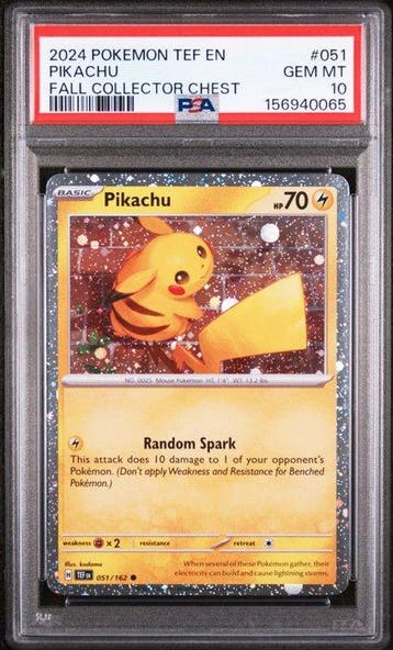 Pokémon - 1 Graded card - PSA 10 GEM MINT 2024 POKEMON, Hobby en Vrije tijd, Nieuw