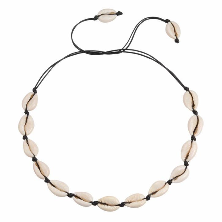 Fako Bijoux - Ketting - Schelpjes - Schelpen - Ongeknoopt -, Sieraden, Tassen en Uiterlijk, Kettingen, Verzenden