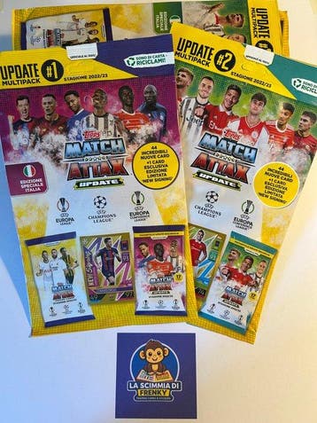 Topps - 10 Blisterverpakking - 10 update multipack 1 e 2, Nieuw