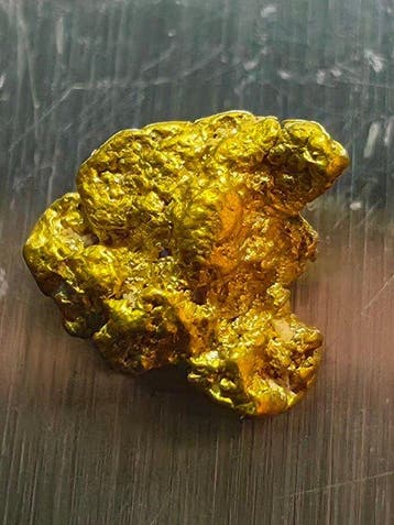 Goud Goud nugget- 0.34 g - (1)