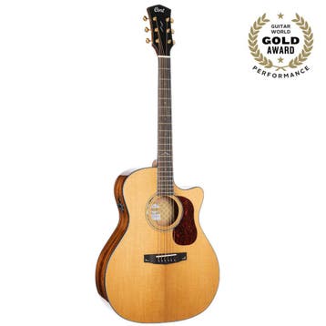 CORT Gold-A6 Grand Auditorium Cutaway All Solid, Ophalen of Verzenden, Nieuw
