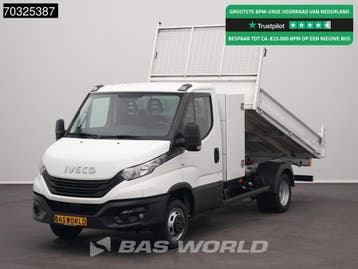 Iveco Daily 35C16 3.0L Kipper Doppelbereifung 3,5t AHK Navi, Stof, Gebruikt, Euro 6, Iveco