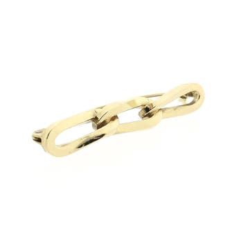 Gouden fantasiebroche, Ophalen of Verzenden, Gebruikt, Overige kleuren, Goud