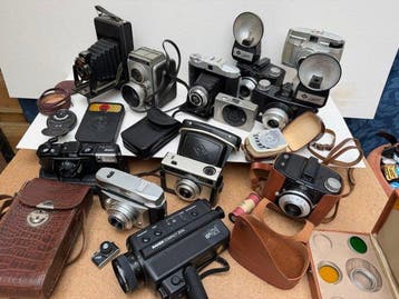 Agfa, Canon, Eram, Bauer, Horvex mixed collection of 12, Nieuw