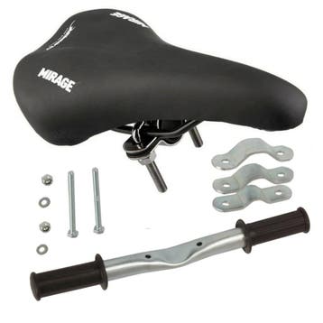 Mirage Buiszadel Set Herenfiets met Steco Voetsteunen Herenf, Verzenden, Nieuw