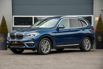 Zakelijke Lease |  BMW X3 xDrive30e Luxury Line | Pano | DAB, Automaat, Gebruikt, Zwart, Blauw