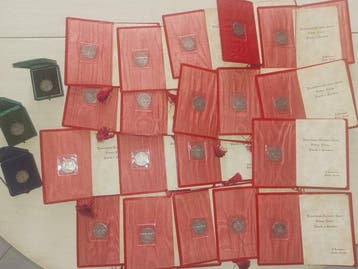 Italië. Lotto 22 medaglie commemorative 1970 Comune di