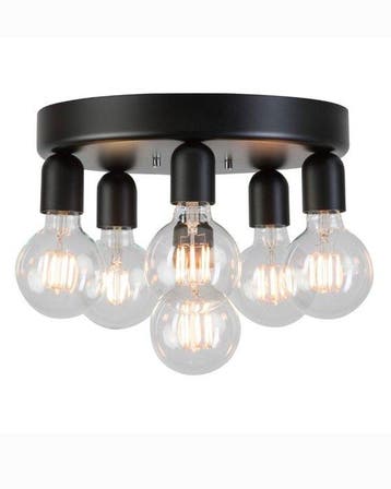 Belid - Joakim Fihn - Plafondlamp - Regal 6-Licht - Metaal