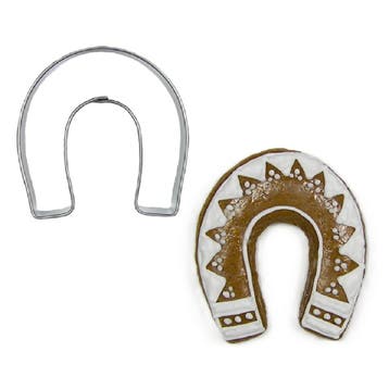 BrandNewCake Uitsteekvorm Hoefijzer RVS 4,5cm, Hobby en Vrije tijd, Verzenden, Nieuw