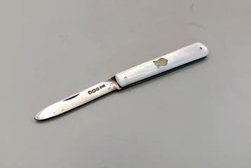 88 Years Old - Folding - Fruitmes - .925 zilver, parelmoer