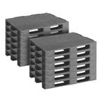GGM Gastro | (12 stuks) Kunststof europallet gerecycled |, Verzenden, Nieuw in verpakking