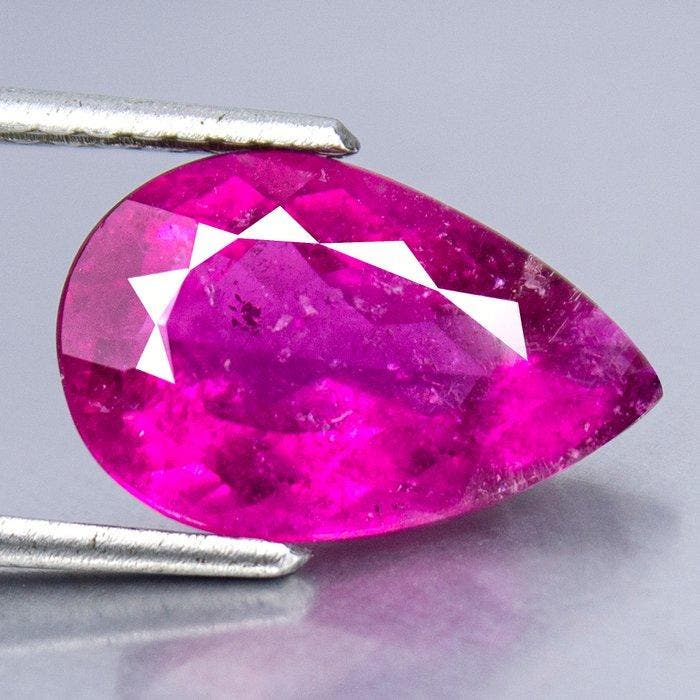 1 pcs Roze, Paars Toermalijn - 4.85 ct - nternational, Sieraden, Tassen en Uiterlijk, Edelstenen