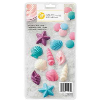 Wilton Chocolademal Schelpen (9x), Verzenden, Nieuw