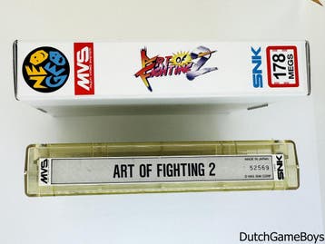 Neo Geo MVS - Art Of Fighting 2, Spelcomputers en Games, Verzenden, Gebruikt