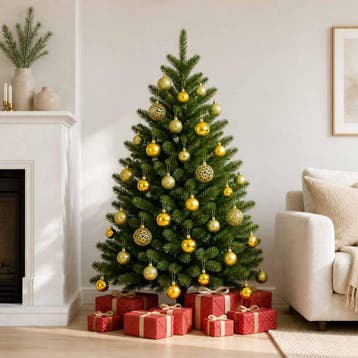 vidaXL Kerstballen 100 st 3/4/6 cm lichtgroen, Verzenden, Nieuw