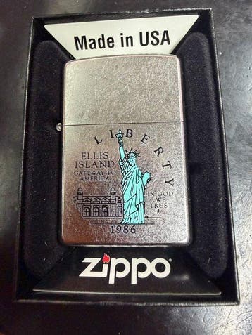 Zippo - Zonder minimumprijs - Aansteker - Staal (roestvrij), Verzamelen, Nieuw