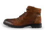 Nelson Veterboots in maat 45 Cognac, Kleding | Heren, Schoenen, Overige kleuren, Verzenden, Boots, Zo goed als nieuw