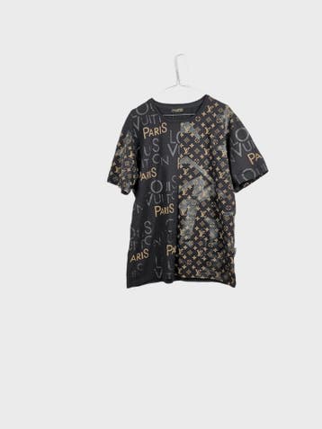 Louis Vuitton T-Shirt Heren maat XXXL Zwart Vintage, Ophalen of Verzenden, Nieuw