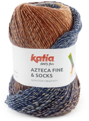 Katia Azteca Fine &amp; Socks - 24 Spice Market - Superwas, Ophalen of Verzenden, Nieuw