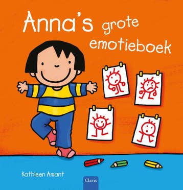 AnnaS Grote Emotieboek | Kathleen Amant | Nieuw, Boeken, Ophalen of Verzenden, Nieuw, Kathleen Amant