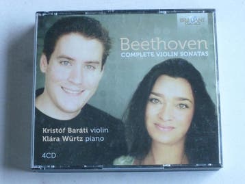 Beethoven - Complete Violin Sonatas / Kristof Barati, Klara, Cd's en Dvd's, Cd's | Klassiek, Ophalen of Verzenden, Zo goed als nieuw