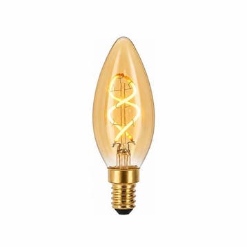 LED kaarslamp E14 | 2 watt dimbaar | 2000K extra warm wit |, Verzenden, Nieuw, E14 (klein), Overige typen