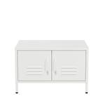 Salontafel | Bijzettafel | Dressoir | 68x50x44cm | Wit, Verzenden, Nieuw